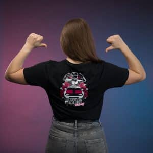 Bente Boer Racing t-shirt rozen
