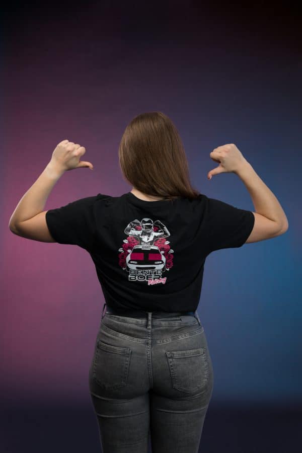 Bente Boer Racing t-shirt rozen