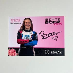 Bente Boer Racing Handtekening kaart 2025
